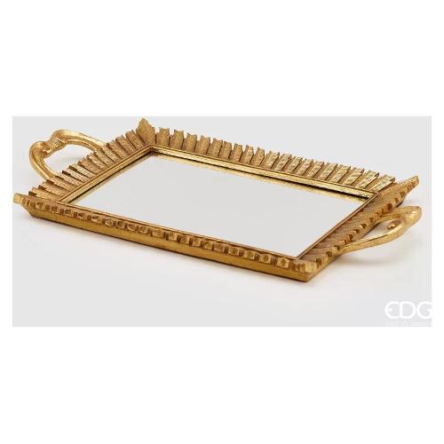 Edg Vassoio con specchio (47x27cm) Gold 714650 01