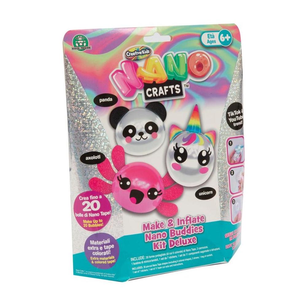 Giochi Preziosi Buddies Gonfiabili Kit Deluxe NANO CRAFTS NAF00000