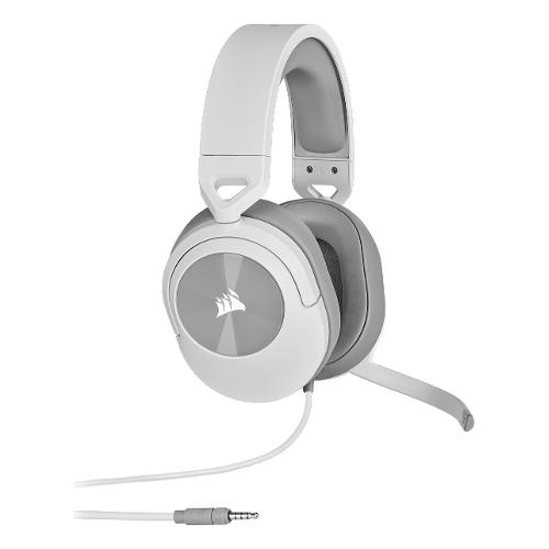 Corsair Cuffie gaming MULTIPIATTAFORMA HS55 Stereo White e Grey CA 9011261 EU