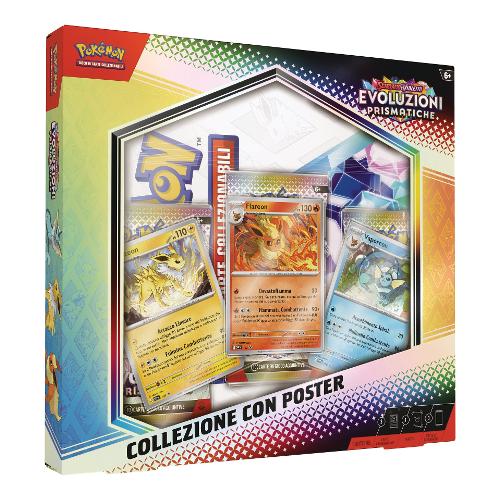 Gamevision Carte gioco Scarlatto Violetto Evoluzioni Prismatiche con poster POKÉMON PK10043
