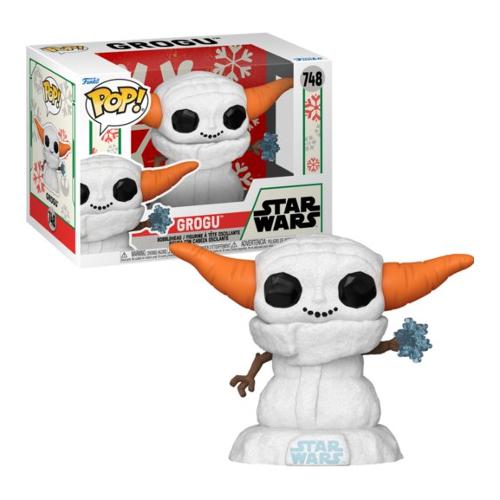 Funko POP STAR WARS Holiday Grogu Snowman 748 80011