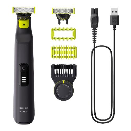 Philips Rasoio barba ONEBLADE PRO 360 Face & Body Black e Lime QP6542 15