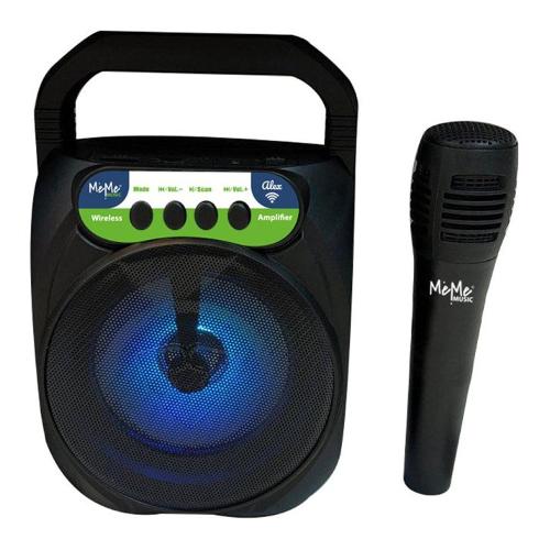 MeMe Music Set karaoke Alex Black 61156 Wireless USB, Card Reader