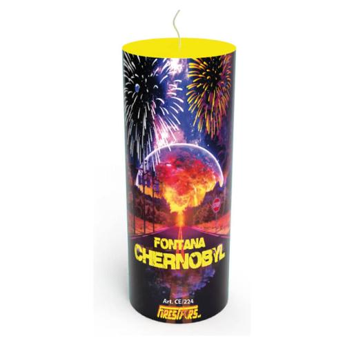 Firestars Giochi pirici 1 pz Fontana Chernobyl CE 224 (6,4x16 cm)