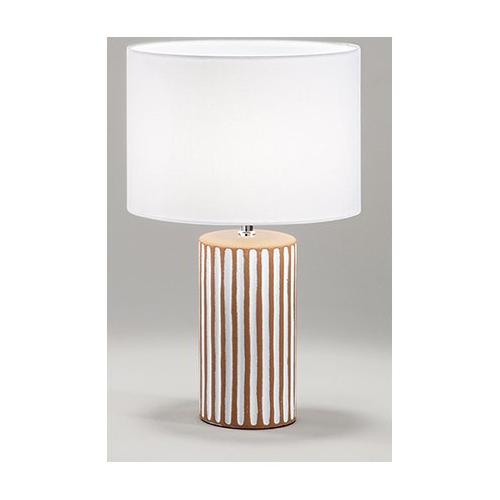 Perenz Lampada tavolo TRIBALE Marrone (28x46cm) 10S48288 E 1 luce - E27 - Max 60W