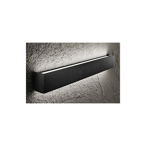 Perenz Applique RUMMO Nero (59x3,5x5cm) 10S48278 N LC 1 luce - LED - Max 20W