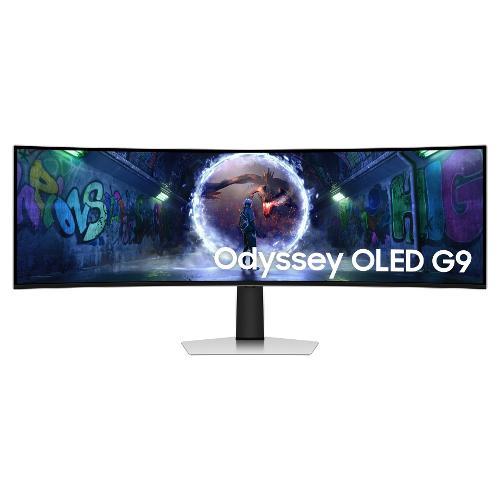 Samsung Monitor 49" 2K 1440p ODYSSEY OLED G9 DQHD Curvo Black e Silver LS49DG934SUXEN
