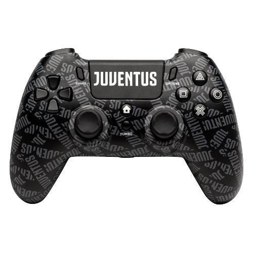 Qubick Gamepad PLAYSTATION 4 Juventus Pattern Black e White COP40004