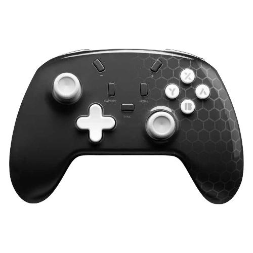 Qubick Gamepad SWITCH Exagon Black COSW0002