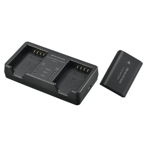 Olympus Caricabatterie per Olympus SBCX 1 Kit Black V6560050E000