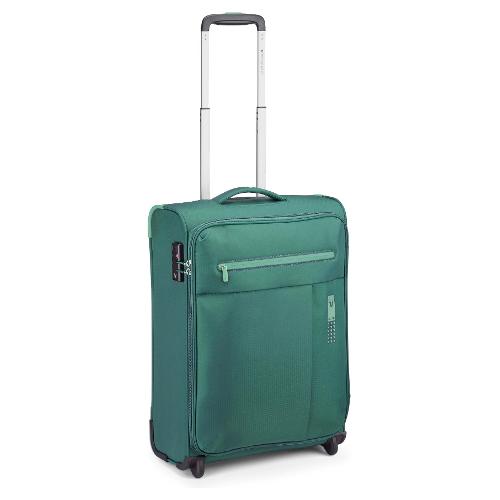 Roncato Trolley cabina morbido 2 ruote (40x55x20 cm) LITE SOFT verde bottiglia 41474587