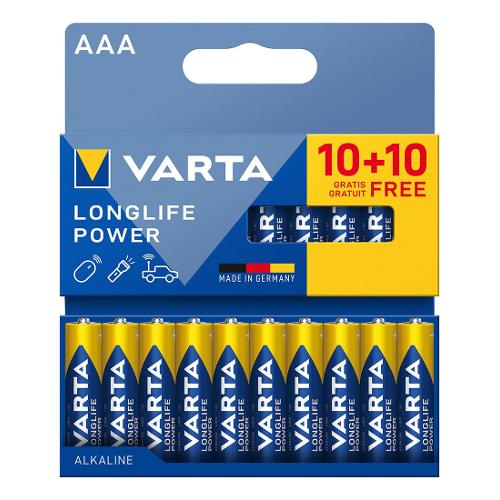 Varta Batteria Ministilo AAA Alcalina 20pz 04903 121 790