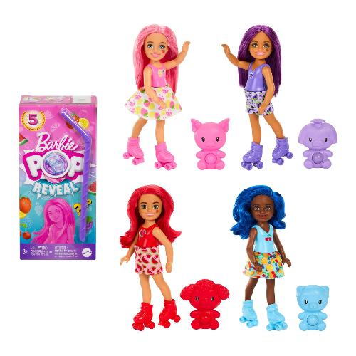 Mattel Bambola Pop Reveal Serie Frutta Chelsea BARBIE Assortito HRK58