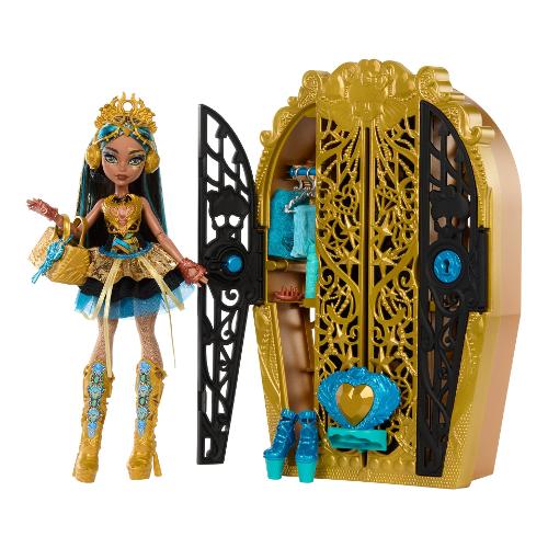 Mattel Set bambola Cleo de Nile Segreti da Brivido Misteri Mostruosi MONSTER HIGH HXH86