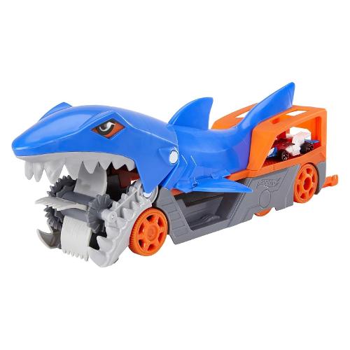 Mattel Shark chomp transporter con auto 1:64 HOT WHEELS GVC36