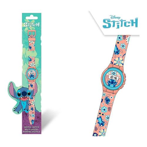 Ds Import Orologio STITCH Rosa e Azzurro LAS4072