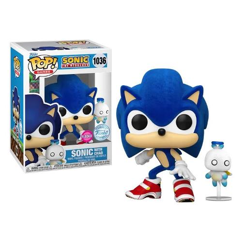 Funko POP GAMES Sonic The Hedgehog Sonic With Hero Chao 1036 80309