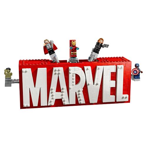LEGO Logo e Minifigure ( 931 pz ) MARVEL SUPER HEROES 76313