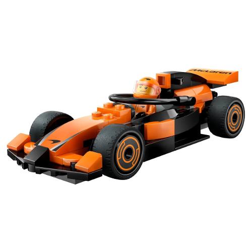 LEGO Pilota e monoposto McLaren F1 ( 86 pz ) CITY FORMULA1 6a+ 60442