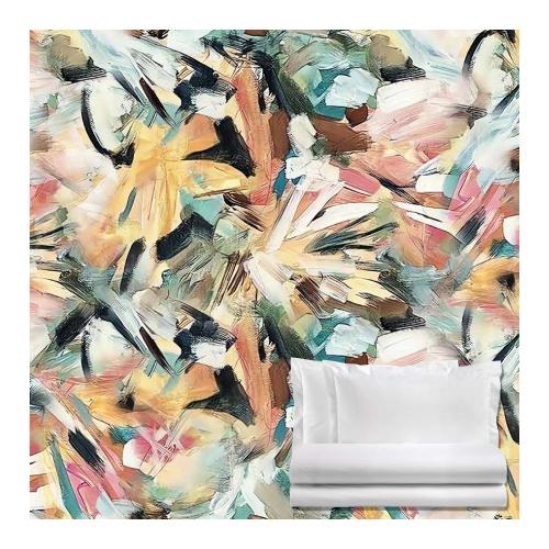 Tessitura Zambaiti Completo letto enigma due piazze raso di cotone CLEA 6033