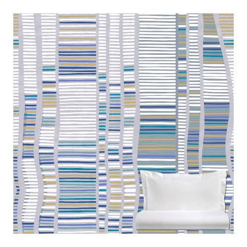 Cogal Parure copripiumino geometrico 24 una piazza DAY DREAM 2402 088 Silver grey