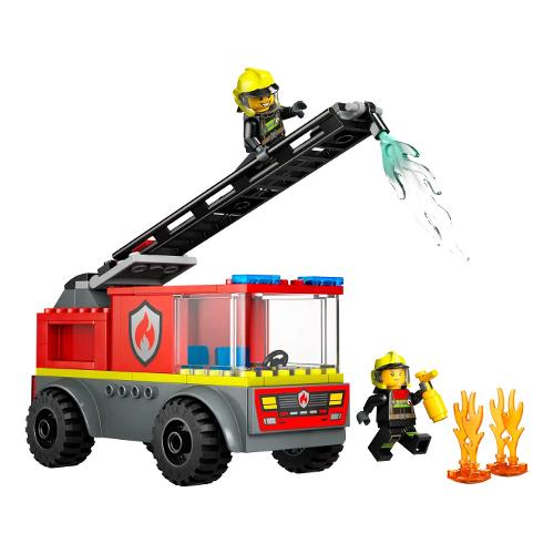 LEGO Autopompa con scala ( 82 pz ) CITY 4a+ 60463