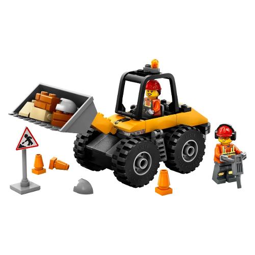 LEGO Pala gommata gialla ( 81 pz ) CITY GREAT VEHICLES 4a+ 60450