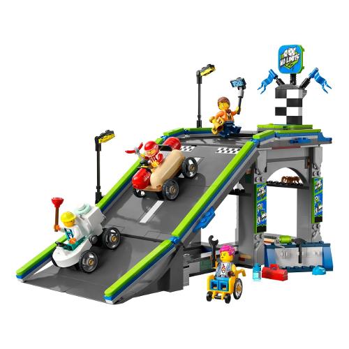 LEGO Nessun limite: gara sulla pista a rampe ( 436 pz ) CITY GREAT VEHICLES 6a+ 60460