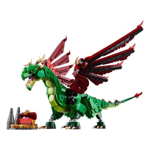 LEGO Drago medievale ( 715 pz ) CREATOR 3 IN 1 9a+ 31161
