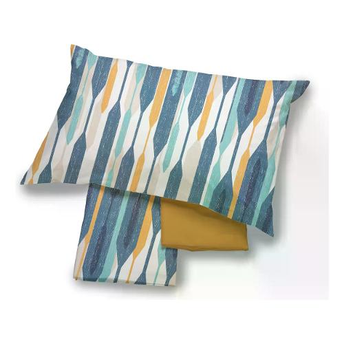 Happidea Completo letto piazza e mezza cotone SMIRNE 9557 01
