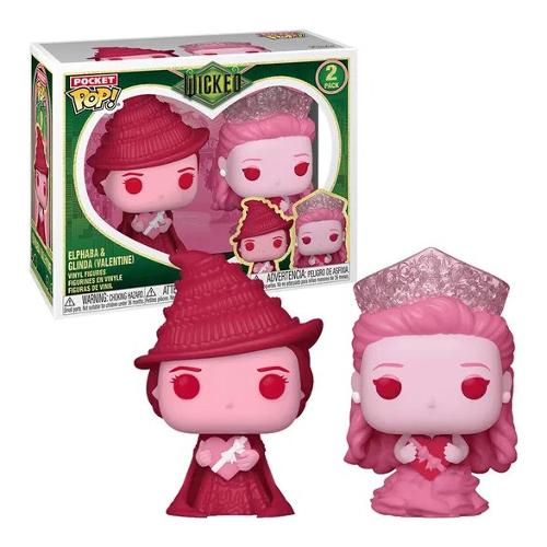 Funko POP POCKET Wicked Elphaba & Glinda Valentines 83097