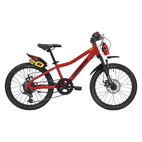 Cicli Lombardo Bicicletta Mountain Bike 20" YOUNG VULCANO PRO Red Lollipop Glossy DY2013 5127
