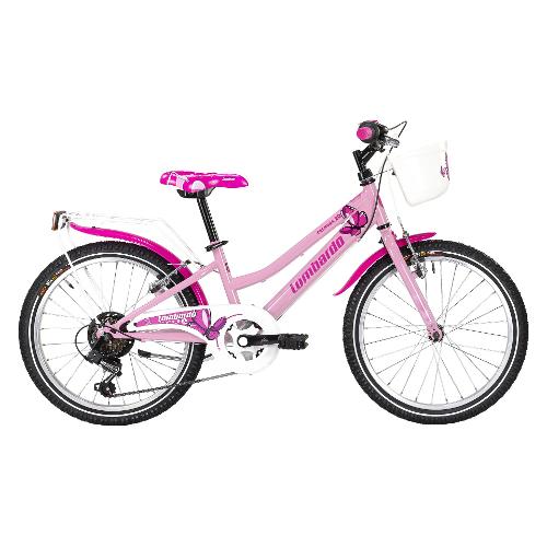 Cicli Lombardo Mountain Bike acciaio ( 6 vel ) 20" CREMONA Pink glossy DY2007 5227