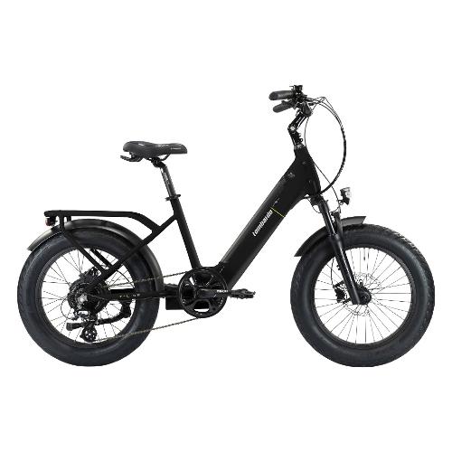 Cicli Lombardo Bici Olanda elettrica 20" ( 48V; 14Ah 672Wh ) AURELIA Black ossidiana matt MF2002 5340