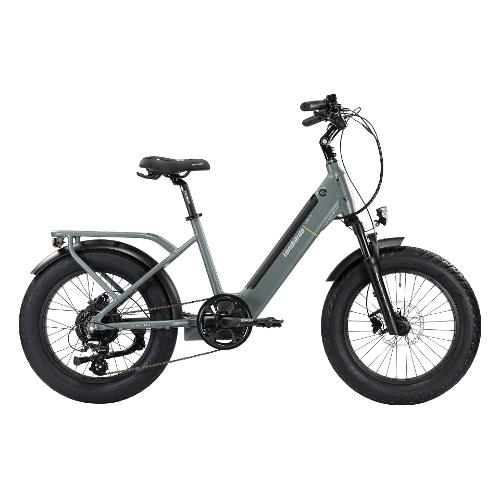 Cicli Lombardo Bici Olanda elettrica 20" ( 48V; 14Ah 672Wh ) AURELIA Green ottano matt MF2002 5140