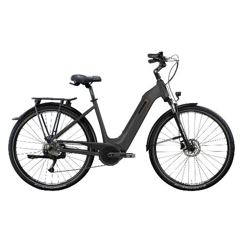 Cicli Lombardo Bici Trekking 28" ( 36V - 11Ah 400Wh ) EVOLUTION E BIKES MONTECATINI 1.0 AGEVOLE Grey mapace matt EC2810 5143