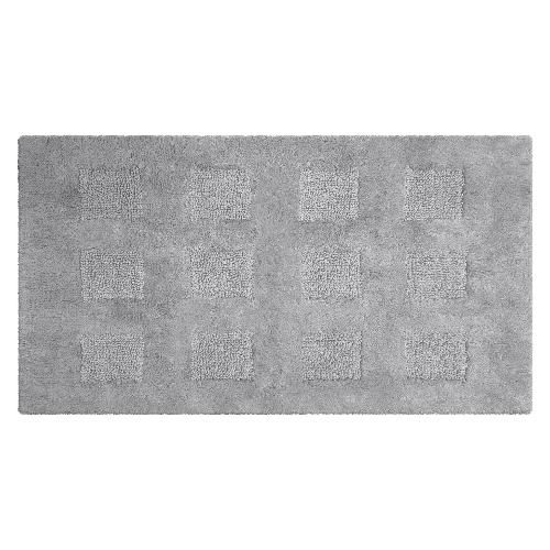 Quarzo Bianco Tappeto bagno CAPRI Grigio (110x60cm) 18307