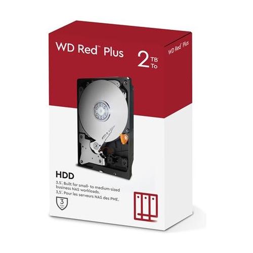Western Digital Hard disk interno 3.5" 2TB WD RED PLUS