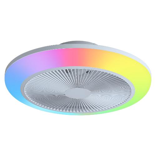 Briloner Ventilatore soffitto con luce BT10022 (46x14cm)