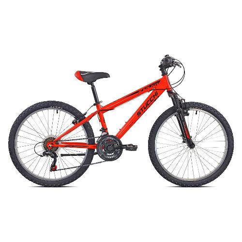 Stucchi Mountain Bike ( 18 vel ) 24" RANGE ENJOY Alluminio Rosso 23S610
