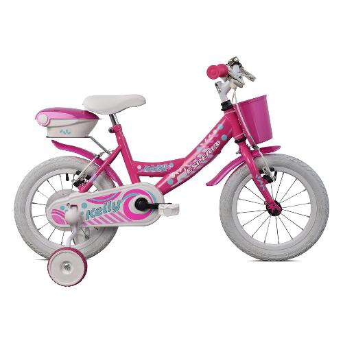 Esperia Mountain Bike ( 1 vel ) 14" BIMBA KELLY Acciaio Fuxia 259700D
