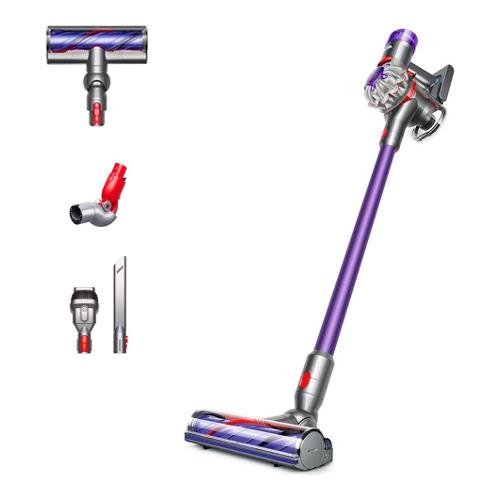 Dyson Scopa elettrica batteria V8 Origin Purple e Silver 400394 01
