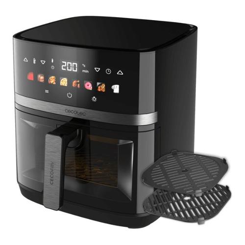 Cecotec Friggitrice ad aria (8L) CECOFRY&GRILL Duoheat 8000 Black 100501