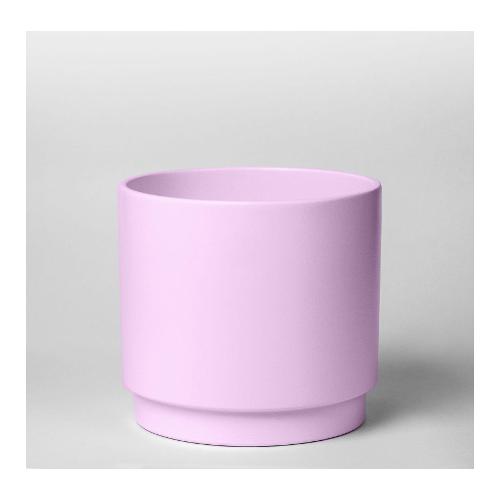 Almas Vaso piante cilindro STEP rosa (18,5x18 cm) 045/19RS