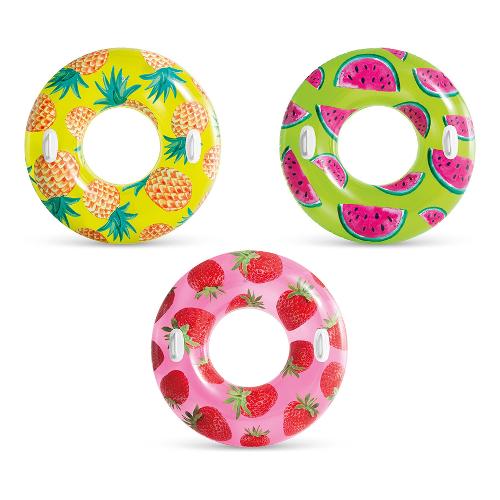 Intex Salvagente Tropical Fruit con maniglie (107cm) Assortito 56261NP