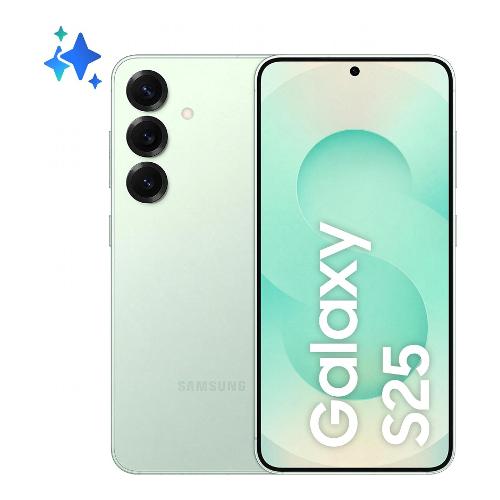 Samsung Smartphone 6,2" GALAXY AI S25 5G Mint ( 256GB Ram 12GB 4000mAh ) SM S931BLGGEUE