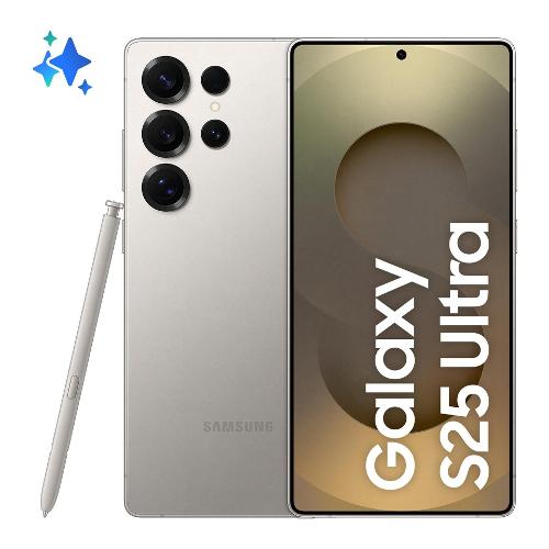 Samsung Smartphone 6,9" GALAXY AI S25 ULTRA 5G Titanium gray ( 256GB Ram 12GB 5000mAh ) SM S938BZTDEUE