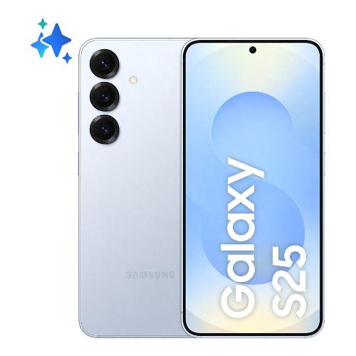Samsung Smartphone 6,2" GALAXY AI S25 5G Icyblue ( 512GB Ram 12GB 4000mAh ) SM S931BLBHEUE
