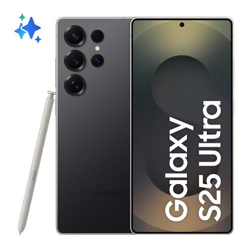 Samsung Smartphone 6,9" GALAXY AI S25 ULTRA 5G Titanium black ( 256GB Ram 12GB 5000mAh ) SM S938BZKDEUE