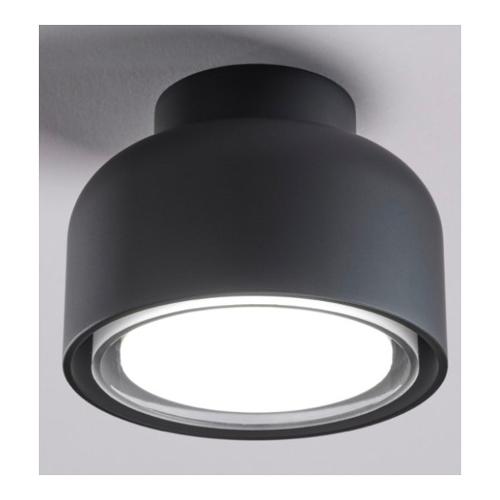 Vivida International Plafoniera BOTTONE Nero (8x10,6cm) PLS002 20 NE 1 luce - GX53 - Max 12W